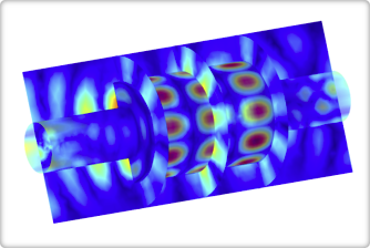 Acoustique Capture d'écran d'une simulation d'acoustique